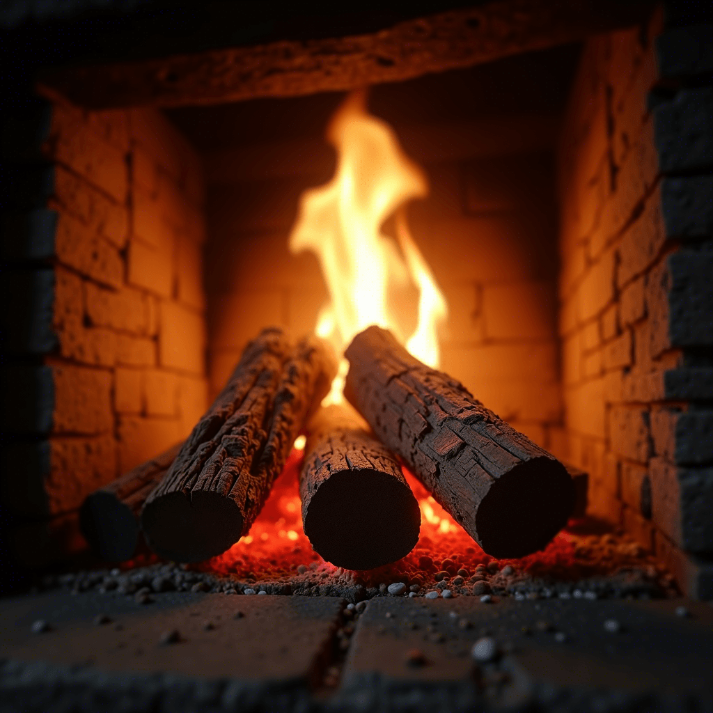 Fireplace Cracking Fireplace Cracking